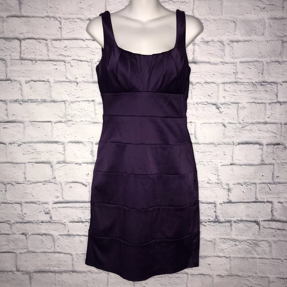 Purple Bisou Bisou Cocktail Dress